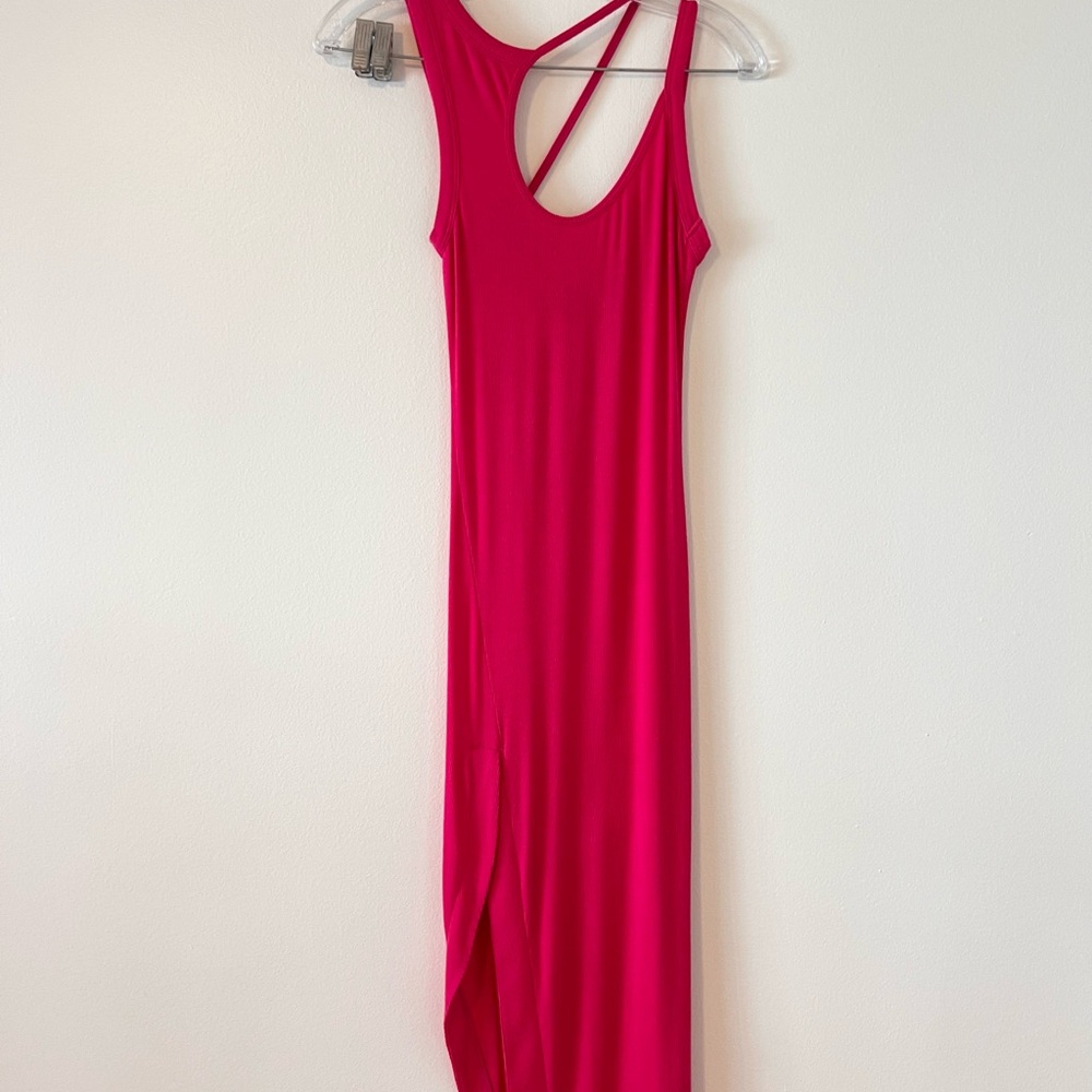 Alix NYC Allen midi dress pink S - Picture 2 of 8
